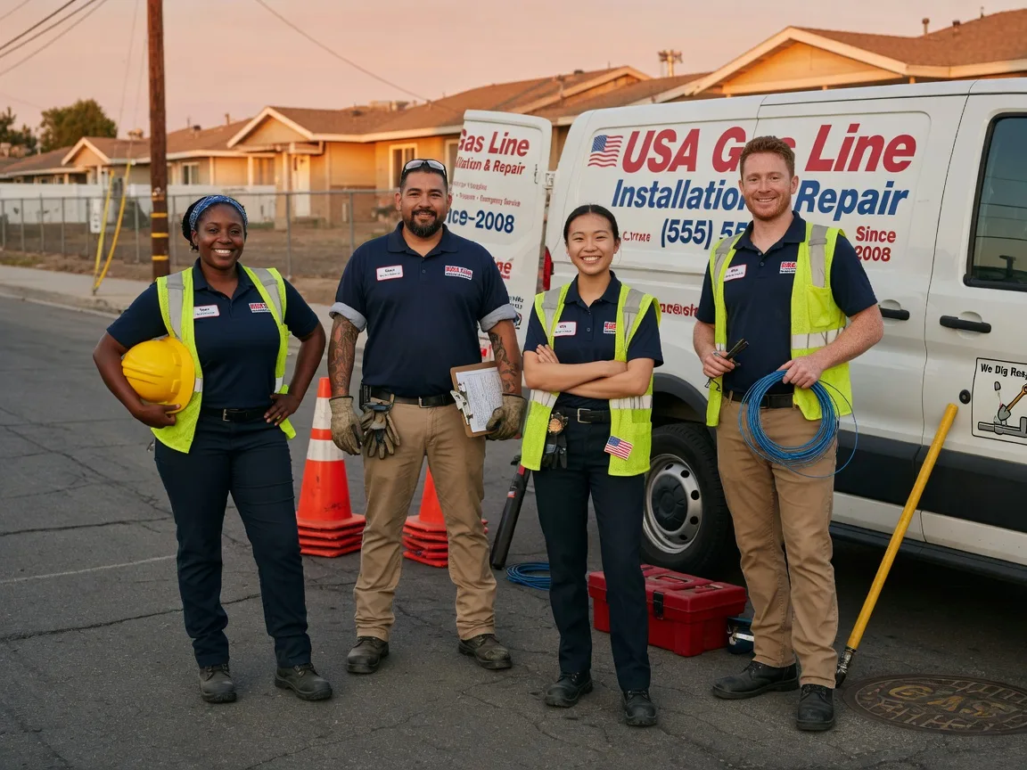 Gas Line Installation company in Kim, CO
